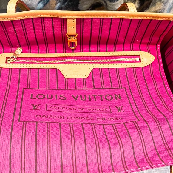 🌺LOUIS VUITTON NEVERFULL MM PIVOINE-RARE🌺 - Picture 8 of 12
